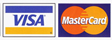 We Accept Visa & Master Card Credit Cards